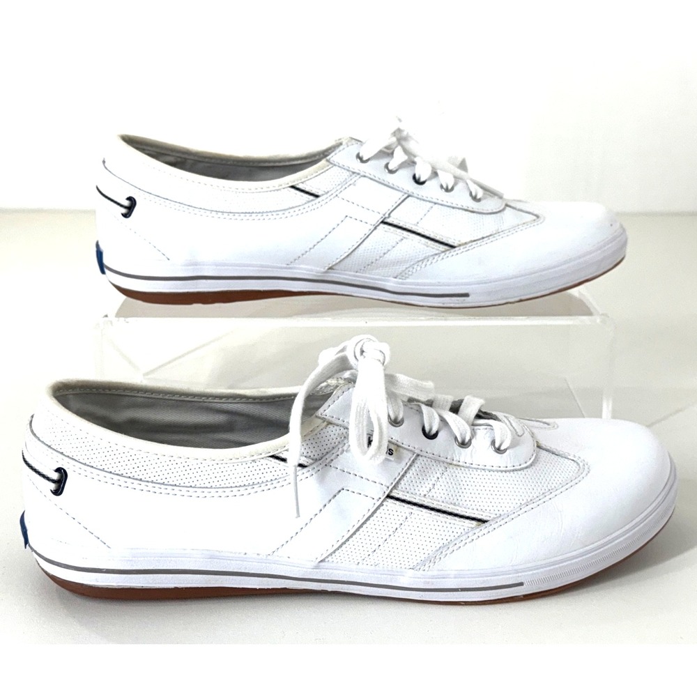 Keds Ortholite‎ White Leather Memory Foam Sneakers Sz11